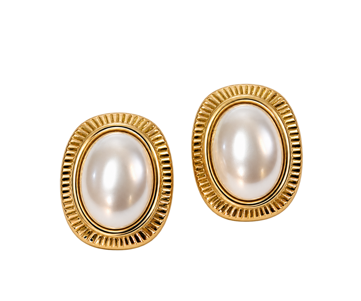 Aretes Dorados Vivian