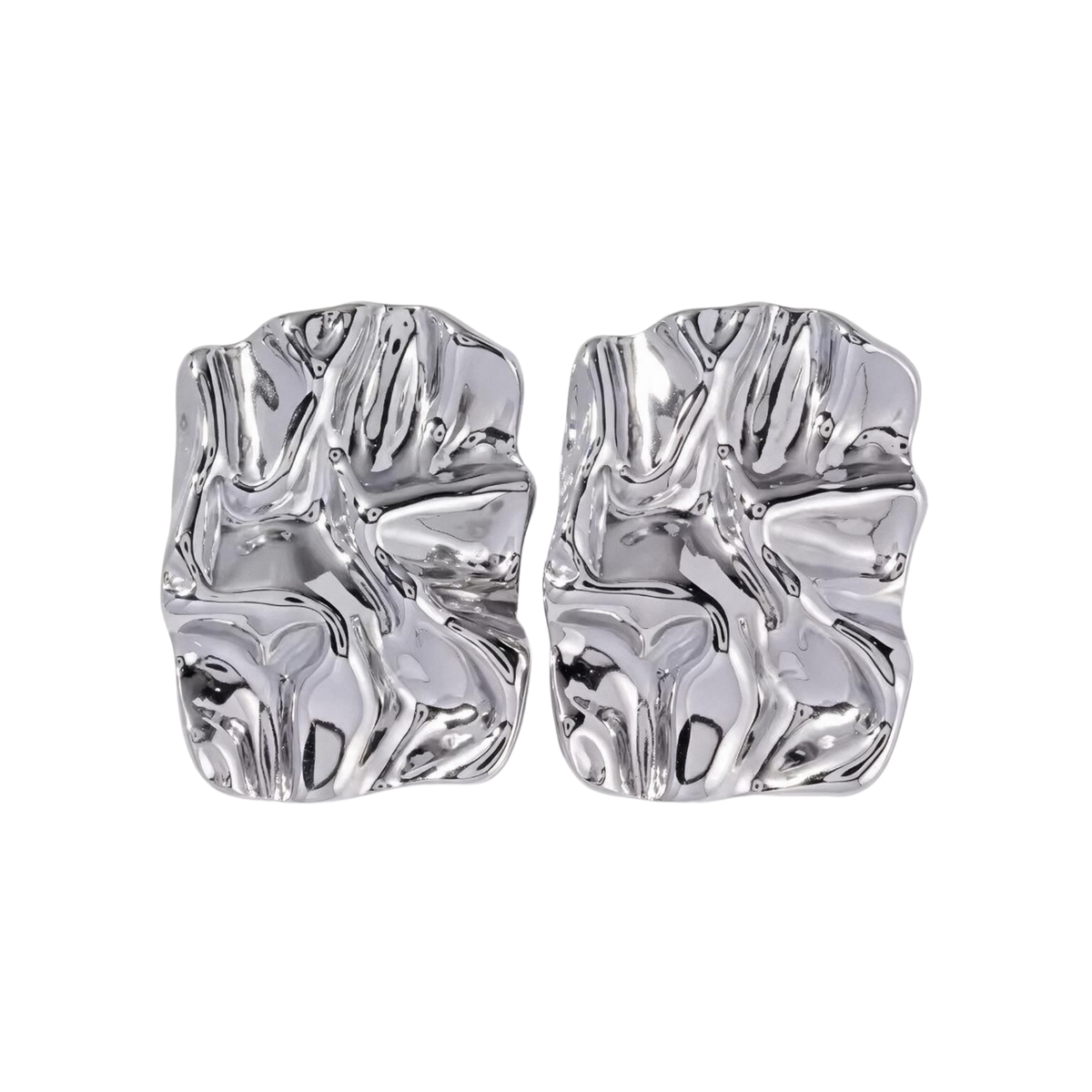 Aretes Plateados Vera