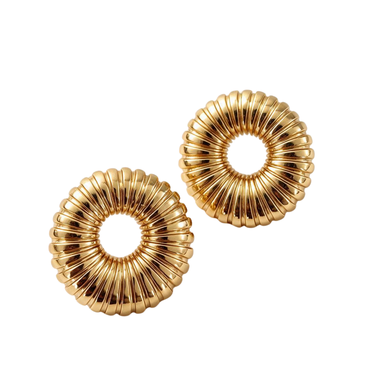 Aretes Dorados Demi
